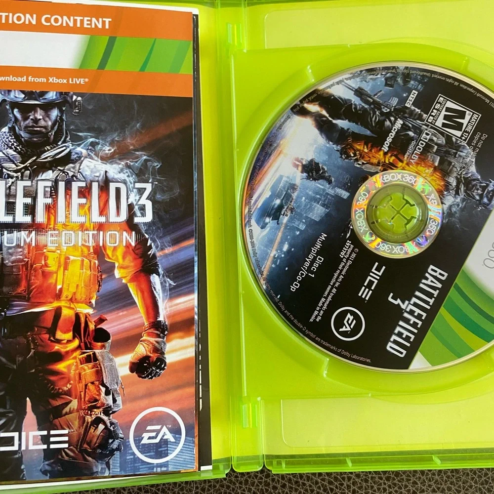 Battlefield 3 -- Premium Edition (Microsoft Xbox 360, 2012)